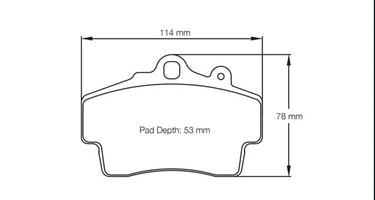 Pagid Racing Brake Pads No. 2407 - Discovery Parts